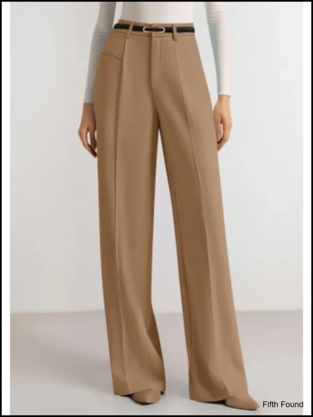 Wide Leg Dress Pants Business Casual Flowy Work Palazzo Trousers High Waisted